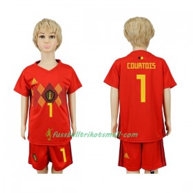 Fußballtrikots Belgien Courtois 1 Kinder WM 2018 Heimtrikotsatz kaufen